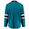 Fanatics Youth San Jose Sharks Home Breakaway Jersey Size L/XL Ages 12-18 Years NHL Licensed Hockey Jersey, Teal view 2