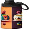 NineFit Basics Happy bus design 18 oz Insulated Water Bottle, Double Wall Vacuum Stainless Steel Water Bottle,Water Bottle Keeps Hot or Cold Sports Gym, Multicolor, 164-bwb0324bb350001-18 view 1