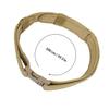 COLLBATH Outdoor Waist Belt for Camping and Mountaineering Multi-functional Belt for Unisex Lightweight and Durable with Quick-release Buckle Khaki view 2