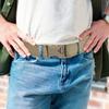 COLLBATH Outdoor Waist Belt for Camping and Mountaineering Multi-functional Belt for Unisex Lightweight and Durable with Quick-release Buckle Khaki view 4