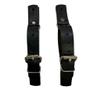 JR Rough Stock Leather Spur Strap (Black) Youth Rodeo Equipment for Bull Riding, Bareback and Saddle Bronc - Crafted with Durable Leather - Made in The USA view 1