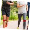 FRCOLOR 2pcs Knee Brace Compression Patella Strap for Weightlifting Pain Relief Adjustable Breathable view 3