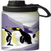 Three cute penguins in the snow design 18 oz Sports Insulated Kettle,Stainless Steel Insulated Cup Sport Bottles-Double Walled, Multicolor view 1