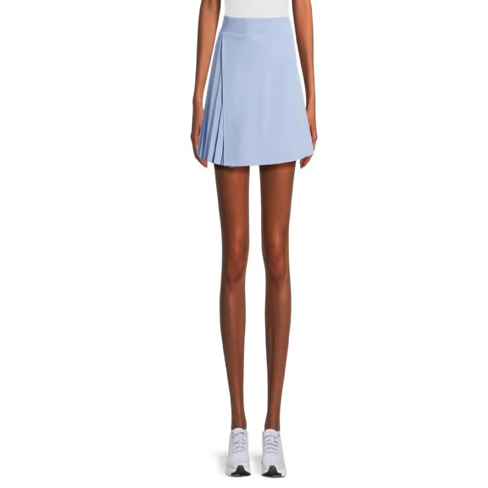 Avia Activewear Women's Pleated Skort (US, Alpha, X-Large, Regular, Regular, Blue Birch)