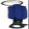 RedVex Cobra Paracord Key Fob with choice of clip - (Qty - 1) (ABS Clip, Blue, 5-inch) view 2