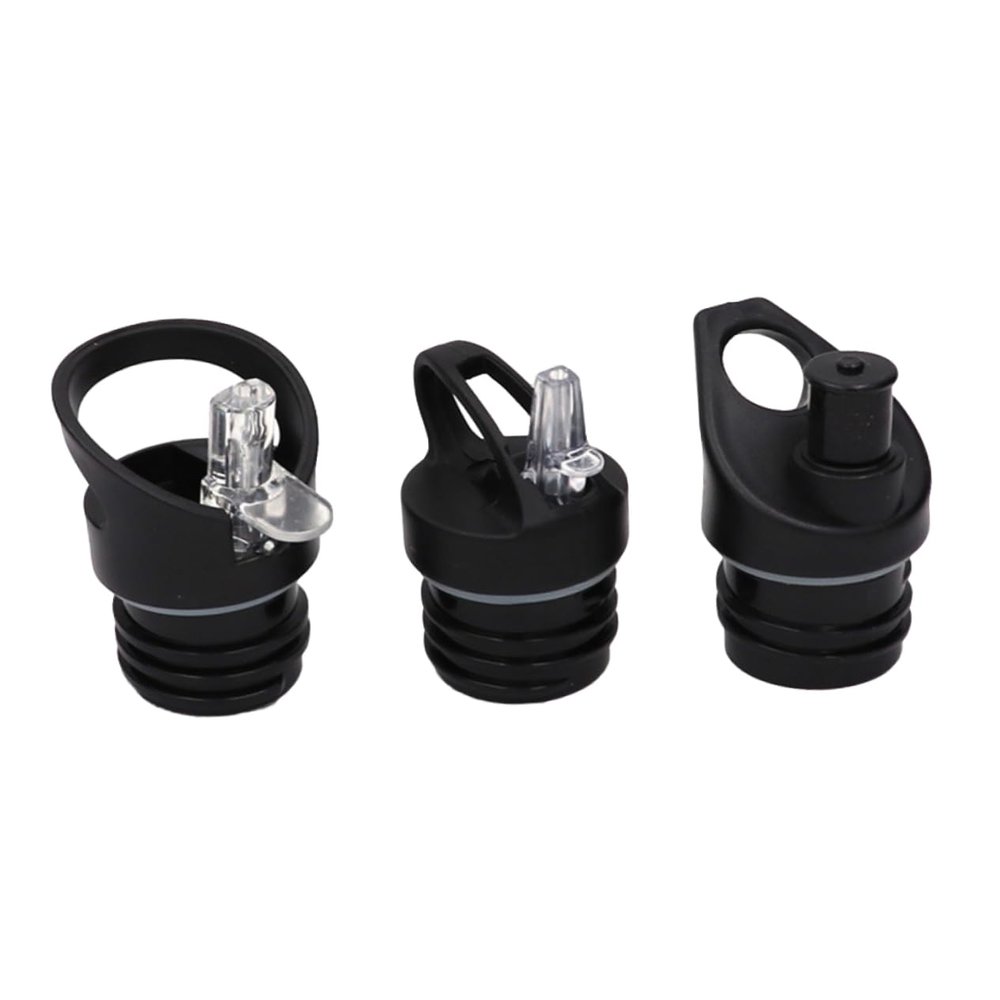 Parliky Sports Kettle Straw Lid Vacuum Bottle Nozzle Cover Funnel for Flask Bottle Cover for Outdoor Activities Random Style