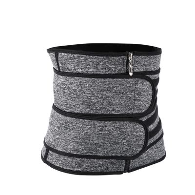Holibanna 1pc Sports Waist Belt for Women Breathable Lumbar Belly Band for Fitness Gray for Workout and Back Support