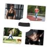 Holibanna 1pc Sports Waist Belt for Women Breathable Lumbar Belly Band for Fitness Gray for Workout and Back Support view 3