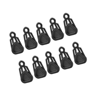BESPORTBLE 10pcs Tarp Clips for Tents Grip Clamps for Secure Outdoor Camping Tent Fixing Tools for Tarps and Camping Accessories