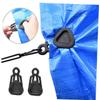 BESPORTBLE 10pcs Tarp Clips for Tents Grip Clamps for Secure Outdoor Camping Tent Fixing Tools for Tarps and Camping Accessories view 4