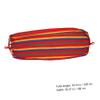 GOOHOCHY 1pc Outdoor Camping Single Hammock Portable Canvas Swing Buckle Lightweight and Easy to Store for Backyard Camping and Travel Use Striped Design view 3