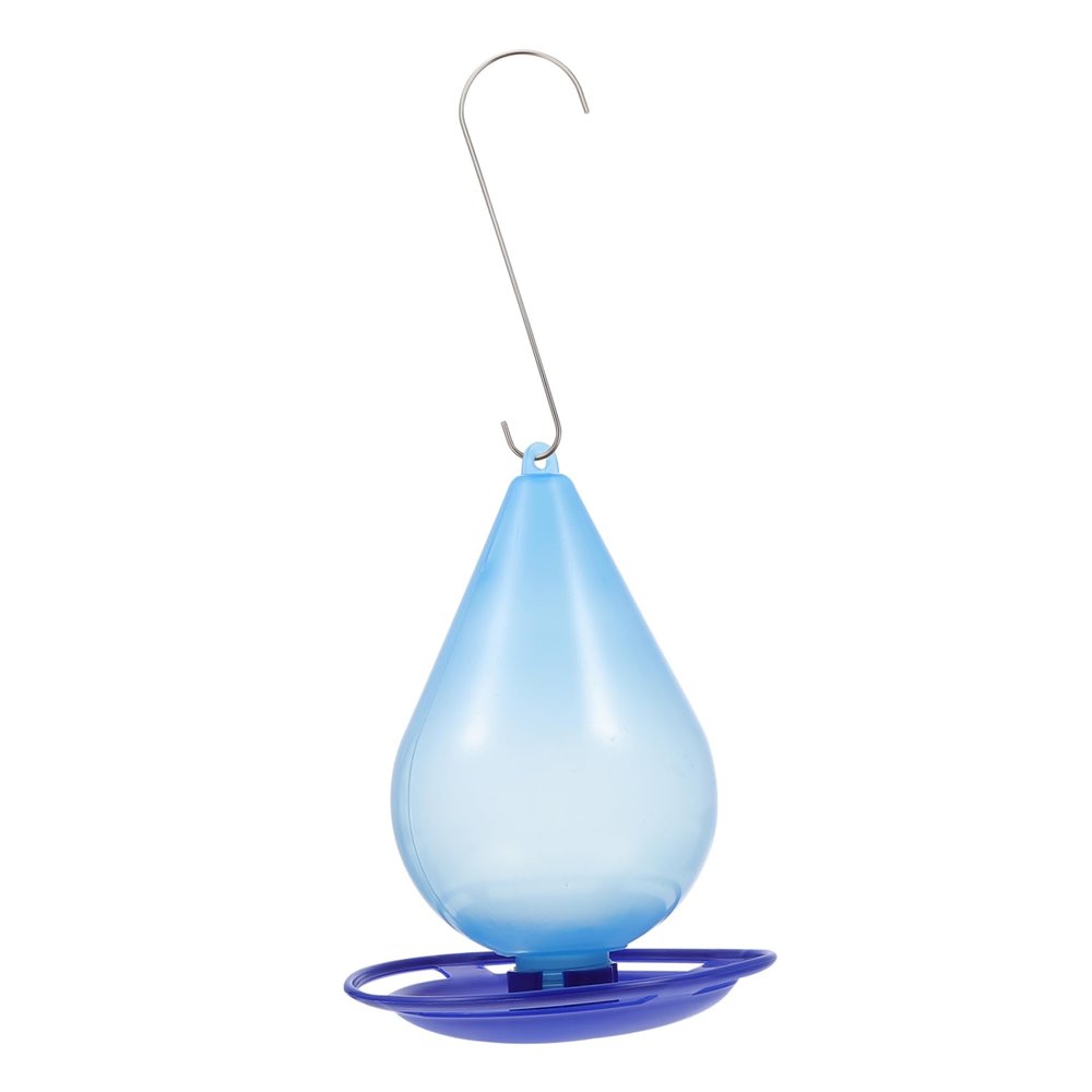 Sosoport Hanging Bird Feeder Feeding Tray for Outdoor Use Automatic Hummingbird Food Dispenser for Garden and Backyard Decoration Easy to Refill and Clean