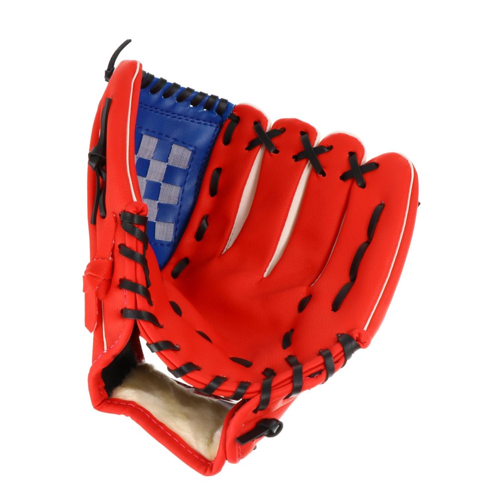 WHAMVOX 1pc Pu Thicken Pitcher Baseball Gloves Lightweight Softball Glove for Training Design Great Hand and Comfortable Fit