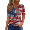 4Th of July Shirts for Women July of 4Th Independence Day Shirt Women Plus Size Patriotic Shirt July of 4Th Shirt 4Th of July Independence Day American Flag Shirt 4Th of July American Flag view 1