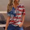 4Th of July Shirts for Women July of 4Th Independence Day Shirt Women Plus Size Patriotic Shirt July of 4Th Shirt 4Th of July Independence Day American Flag Shirt 4Th of July American Flag view 2