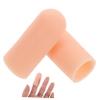 Gel Finger Protectors 2 Pack Silicone Sleeves for Sewing view 1