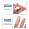 Gel Finger Protectors 2 Pack Silicone Sleeves for Sewing view 2