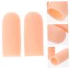 Gel Finger Protectors 2 Pack Silicone Sleeves for Sewing view 4