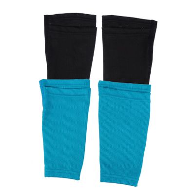 FRCOLOR 2pairs Shin Guard Sleeves Leg Guard Socks for Football Basketball Hiking Leg Protector