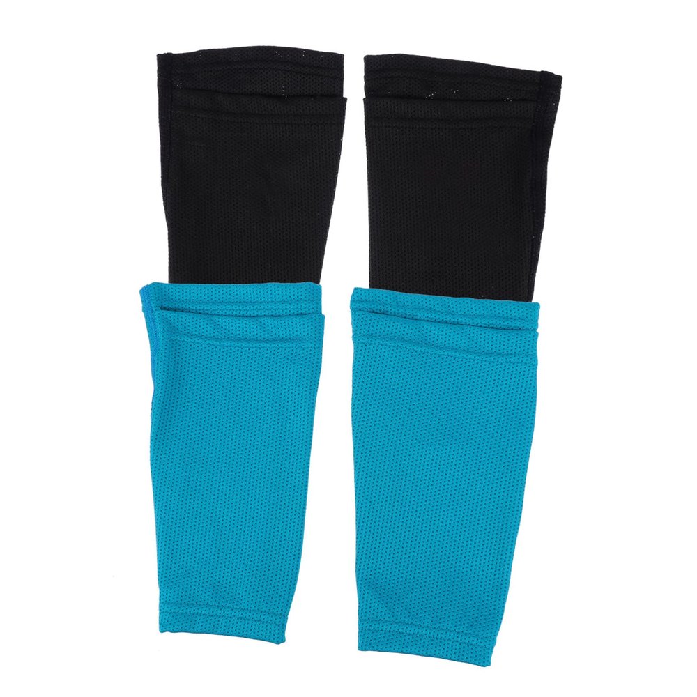 FRCOLOR 2pairs Shin Guard Sleeves Leg Guard Socks for Football Basketball Hiking Leg Protector