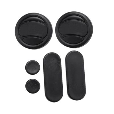 6 Pieces Longboard Skateboard Sliding Gloves with Brake Sliders Hand Protection