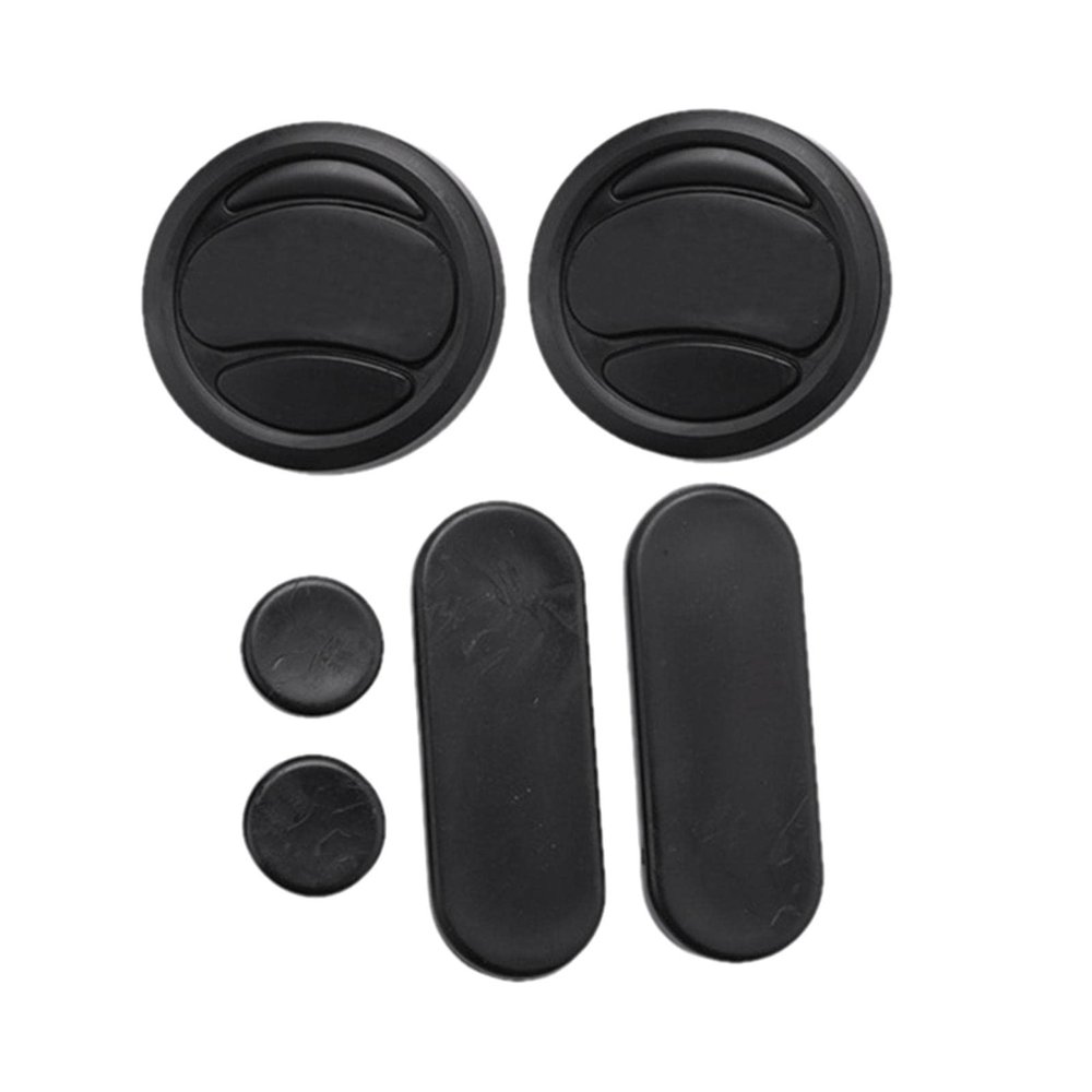 6 Pieces Longboard Skateboard Sliding Gloves with Brake Sliders Hand Protection
