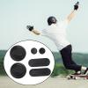 6 Pieces Longboard Skateboard Sliding Gloves with Brake Sliders Hand Protection view 2