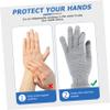 CALLARON Touch Screen Gloves for Women Woolen Knitted Gloves Cellphone Tablet Accessory Grey Warm and Elastic view 4
