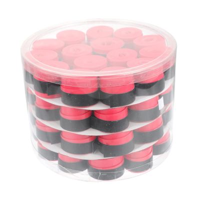 GOOHOCHY 60pcs Elastic Racket Grip Tapes Badminton Tennis Racket Overgrip Tapes Shock Absorber