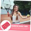 GOOHOCHY 60pcs Elastic Racket Grip Tapes Badminton Tennis Racket Overgrip Tapes Shock Absorber view 2