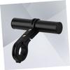 WHAMVOX Bike Handlebar Extension Mount Multi-function Aluminium Alloy Extender for Accessories Lightweight and Durable Easy to Install for Cycling Black view 3