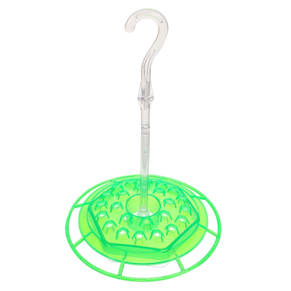 Sosoport Hanging Bird Feeder Dispenser for Garden Patio and Balcony Strong Plastic Design for Use for Bird