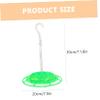 Sosoport Hanging Bird Feeder Dispenser for Garden Patio and Balcony Strong Plastic Design for Use for Bird view 2