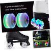2pcs Roller Skates Wheels Rollerbones Wheels Skates Accessories for Outdoor Use view 3