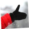 CALLARON 1pair Outdoor Gloves Warm Lining Thick Knit Mittens for Men and Women Cozy and Breathable for Cold Weather Activities view 3