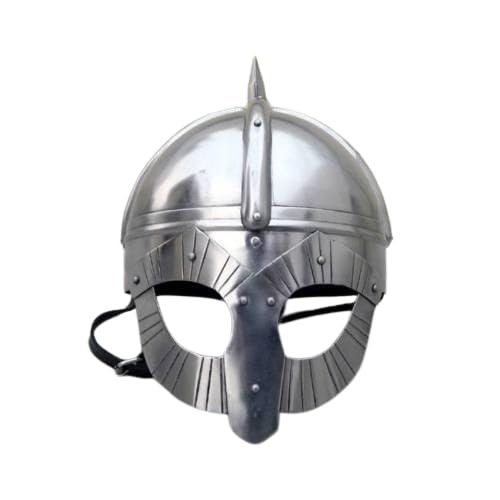 NineFit Basics Medieval Knight Spartan Spectacle Armour Helmet Halloween Ancient Item, Large, As Shown in Image