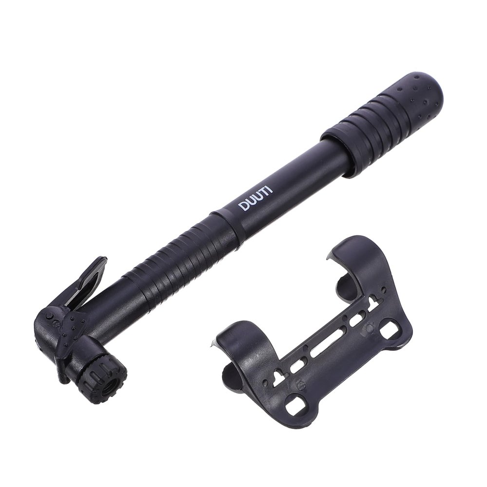 1set Mini Bike Pump Handheld Tire Inflator Ergonomic Design for Easy Use High Pressure for Road and Mountain Bicycles Compatible and French Valves Convenient and Durable
