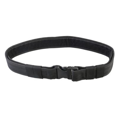 KOMBIUDA Combat Gear Utility Nylon Belt Wide Belt and Outdoor Use Black Nylon Quick Release Buckle