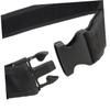 KOMBIUDA Combat Gear Utility Nylon Belt Wide Belt and Outdoor Use Black Nylon Quick Release Buckle view 3