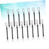 Milisten 15pcs Keychain Retractable Ropes Pole Protection Ropes for Fishing Camping Security Tools view 2