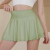 SHAREYOIU Women's Sports Skirts Classic A-Line Pleated Mini Skater Skirt Cycling Baseball Yoga Tennis Skirt (US, Alpha, Large, Regular, Regular, Green) view 3