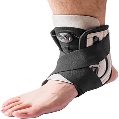 Ankle Joint Fixation Brace Ankle Support Protector Adjust The Tightness Of The Knob Painless Fixation Strong Correction Breathable Fabric For Pain Relief, Recovery And Ankle Injury (Size : Small)