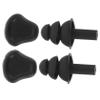 Beaupretty 2pairs Soundproof Earplugs Ear Protectors for Sleeping Studying and Bathing Design for Comfort and Noise Reduction view 1