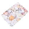 Ciieeo Coastal Rug Beach Mat Non-Slip Bath Door Mat Kitchen Rug Thick for Home Decor Stones Shells view 1