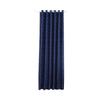 Cabilock Delicate Dark Blue Star Perforated Curtain Panel for Living Rooms Bedrooms Nurseries and Cafes Stylish Window Treatment for Home Decor view 1