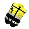 POPETPOP Reflective for Cycling Running Jogging XXL Yellow Black Washable Cloth Gear for High Visibility Day Night for Runners Hikers and Traffic Control view 1