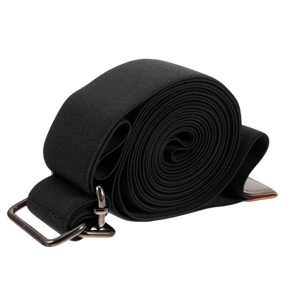 VANZACK Yoga Resistance Stretch Strap Tension Band for Flexibility Stability and Posture for Yoga Fitness and Physical Therapy Black