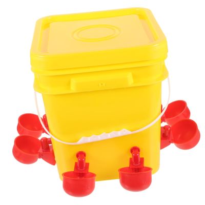 FUNOMOCYA Multi-Functional Feeder Chick Feeder Easy to Clean Design Chicken Supplies