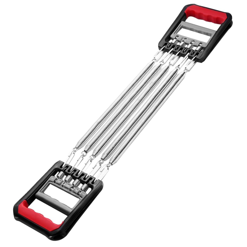 VANZACK Detachable Spring Steel Chest Expander Dual-Purpose Arm Puller for Muscle Training Ergonomic Non- Grip Portable Fitness Equipment for Men