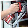 VANZACK Detachable Spring Steel Chest Expander Dual-Purpose Arm Puller for Muscle Training Ergonomic Non- Grip Portable Fitness Equipment for Men view 3